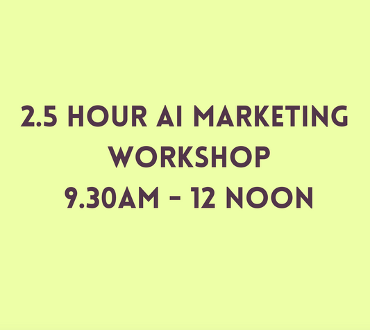 2.5 Hour AI Marketing Workshop & 1:1 Clarity Sessions - Thursday 23rd April Market Weighton Business Centre